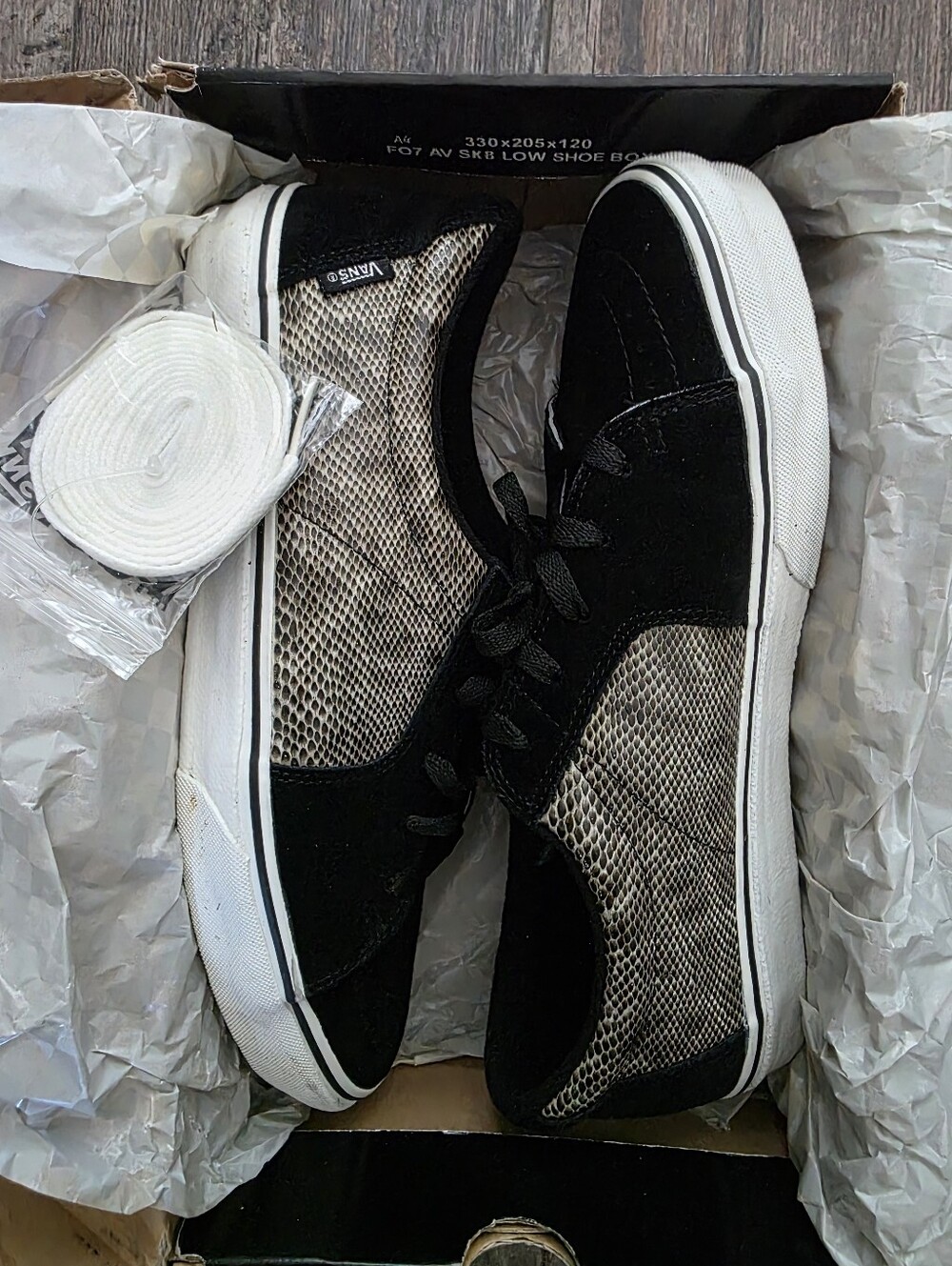 VANS snake black av sk8-low 6457676